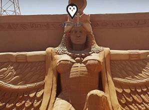 متحف الرمال الغردقة – ايقونات العالم على ارض مصر