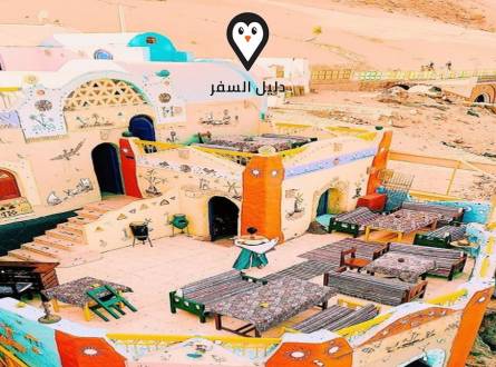 فندق حدوتة مصرية اسوان – بيت ضيافه علي الطراز النوبي في اسوان