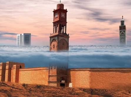 باب مراكش في المغرب..يعبر بك لمدينة من العصور الوسطى